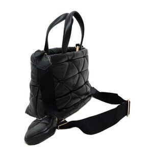 Prada Bag Leather Patchwork Nappa System Tote